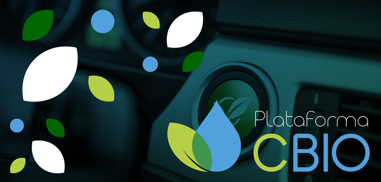 Logomarca da Plataforma CBIO aplicada sobre uma fotografia de painel automotivo Logomarca da Plataforma CBIO aplicada sobre uma fotografia de painel automotivo