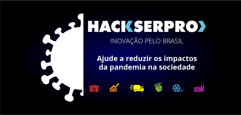Participe do Hackathon Serpro e contribua com soluções inovadoras para minimizar os impactos da pandemia Participe do Hackathon Serpro e contribua com soluções inovadoras para minimizar os impactos da pandemia