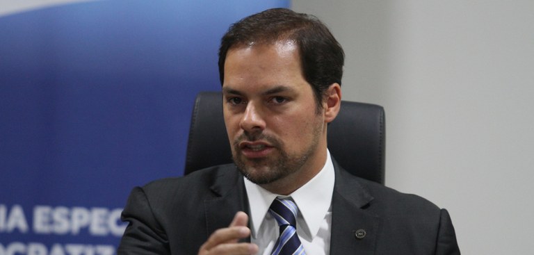 Secretário Especial de Desburocratização, Gestão e Governo Digital, Paulo Uebel Secretário Especial de Desburocratização, Gestão e Governo Digital, Paulo Uebel