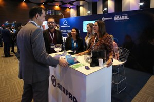 Stand Serpro Stand do Serpro atendeu a diversos clientes do judiciário