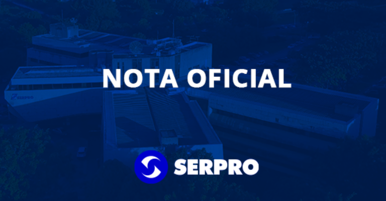 Nota Oficial Serpro Nota Oficial Serpro