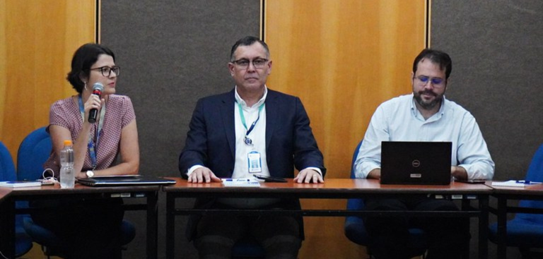 Presidente do Serpro, Alexandre Amorim, na abertura do evento Presidente do Serpro, Alexandre Amorim, na abertura do evento