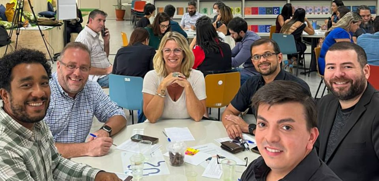 Alguns dos empregados do Serpro no programa Mobiliza.DF Alguns dos empregados do Serpro no programa Mobiliza.DF