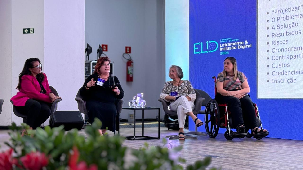 Regina Faria durante o Elid 2024