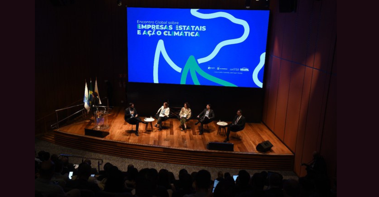 Encontro Global sobre Empresas Estatais e Ação Climática foi realizado no Centro de Pesquisa e Inovação da Petrobras, no Rio de Janeiro