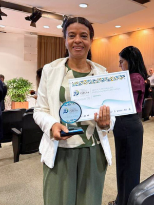 Patrícia Almeida, analista da Ouvidoria do Serpro