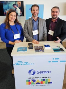 Equipe de vendas do Serpro no Enastic TST