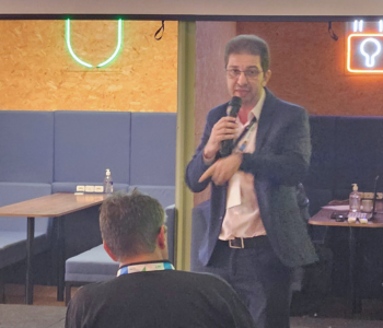 Carlos Henrique Sousa, gerente de Desenvolvimento do Serpro, durante o PARCOM 2026
