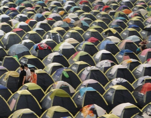 Com 5500 acampados e outros dois mil participantes externos, evento manteve números do ano anterior Com 5500 acampados e outros dois mil participantes externos, evento manteve números do ano anterior