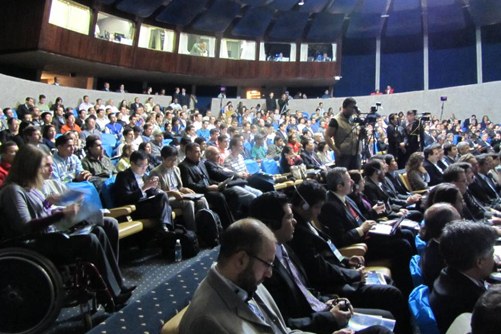 Acima, plenária do Consegi 2011, em Brasília: neste ano, evento será em Belém Acima, plenária do Consegi 2011, em Brasília: neste ano, evento será em Belém