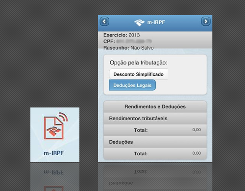 Cerca de 5 milhões de contribuintes podem entregar a declaração pelo m-IRPF Cerca de 5 milhões de contribuintes podem entregar a declaração pelo m-IRPF