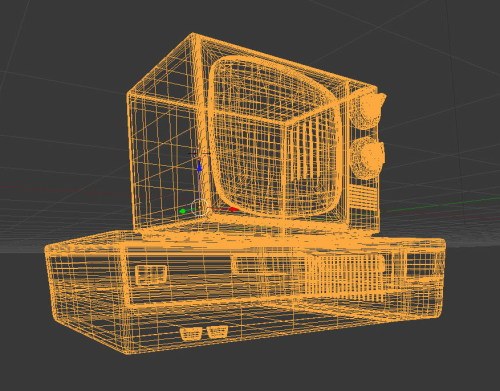 Visualização de modelo elaborado no Blender para a animação realizada pela UniSerpro Visualização de modelo elaborado no Blender para a animação realizada pela UniSerpro
