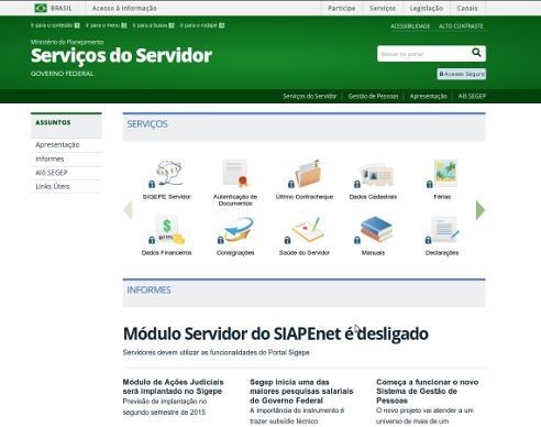 Novos módulos estão em desenvolvimento, como "gestão de cargos e carreiras" Novos módulos estão em desenvolvimento, como "gestão de cargos e carreiras"