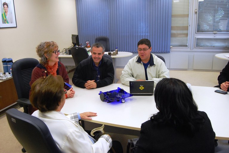 Reunião na regional Porto Alegre