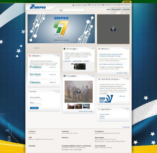 Novo Portal Integrado do Serpro: mais informação, mais acesso. Novo Portal Integrado do Serpro: mais informação, mais acesso.
