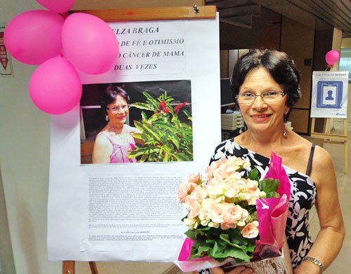 Maria Elza Braga, de Salvador, compartilhou sua experiência de vitória contra o câncer Maria Elza Braga, de Salvador, compartilhou sua experiência de vitória contra o câncer