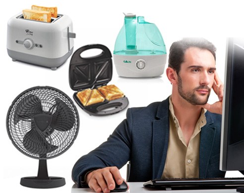 Eletrodomésticos podem oferecer riscos a empregados e instalações da empresa Eletrodomésticos podem oferecer riscos a empregados e instalações da empresa