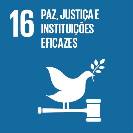 ODS 16 - Paz, justiça e instituições eficazes ODS 16 - Paz, justiça e instituições eficazes