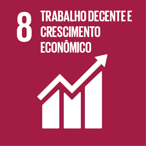 ODS 8 - Trabalho decente e crescimento econômico ODS 8 - Trabalho decente e crescimento econômico